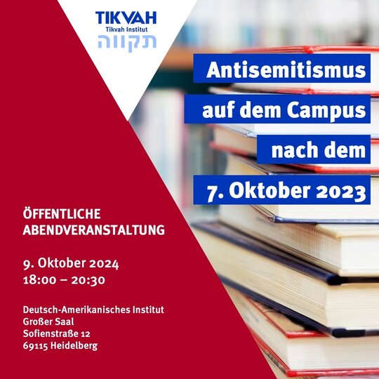 Veranstaltung Tikvah Institut