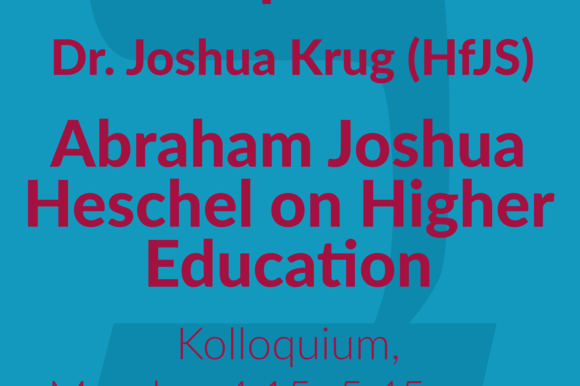 Lecture Joshua Krug