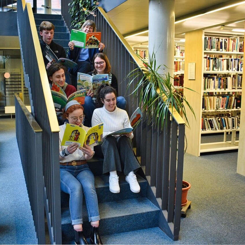 Das Team der Bibliothek