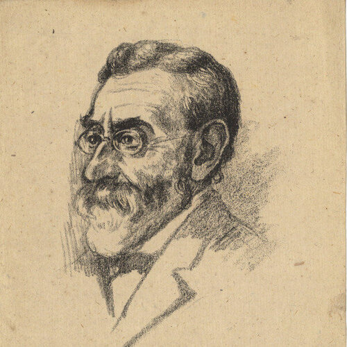 Portrait of Professor Abraham Berliner (1833-1914)