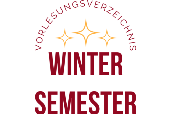 Vorlesungsverzeichnis Wintersemester Ankündigung