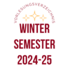 Vorlesungsverzeichnis Wintersemester Ankündigung